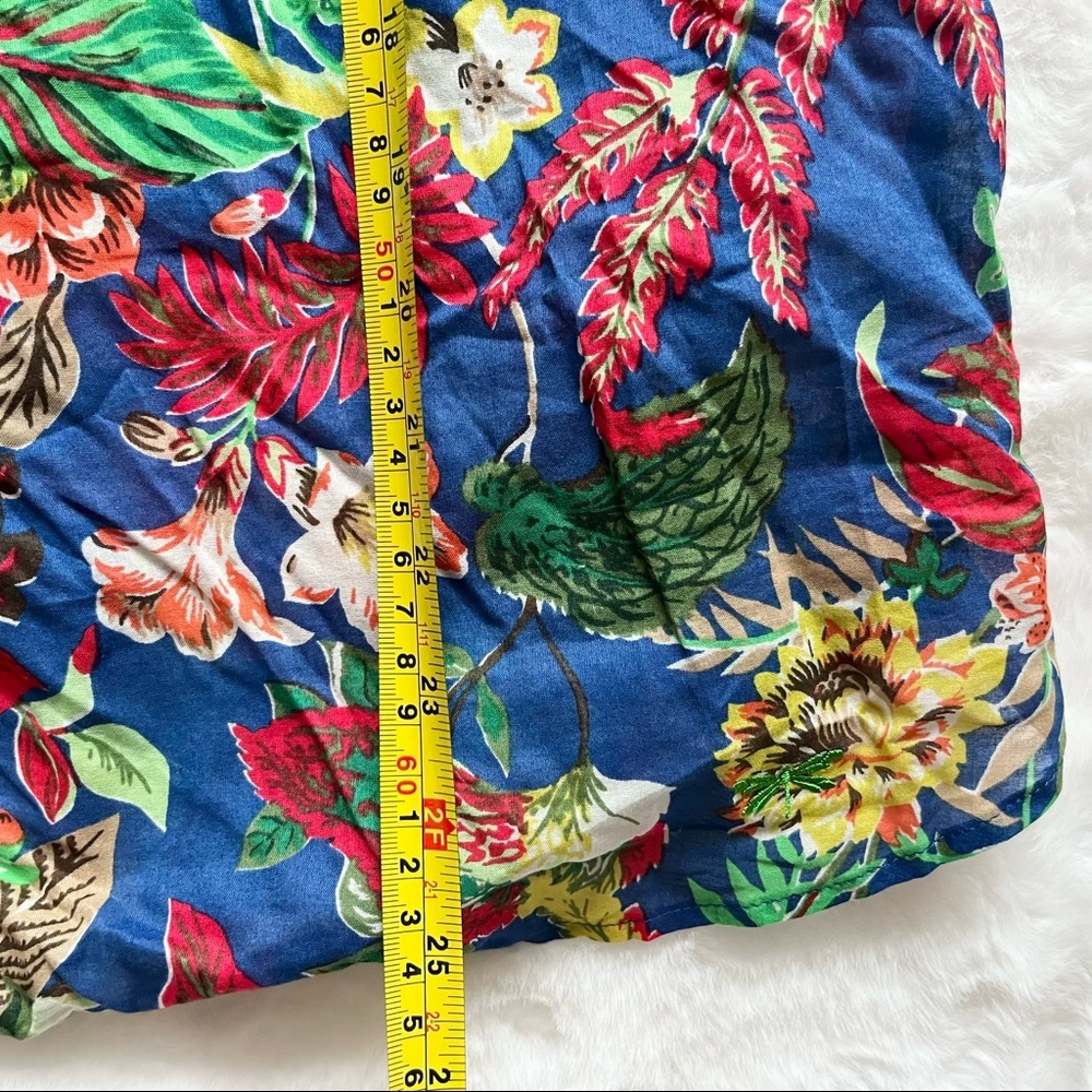 TALBOTS TROPICAL HAWAIIAN PRINT TOP NWT AND SKIRT Resort Vacation Date - Picture 4 of 12